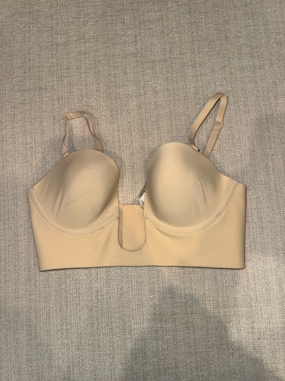 SKIMS Deep Plunge Sleepwear Bra